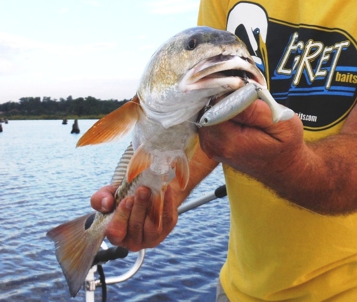 Egret Bait Kick A Mullet (Subsurface Wobbler) top redfish fishing lures