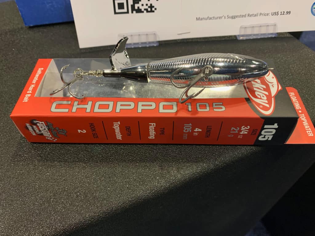 Berkley Choppo won for best saltwater hard lure