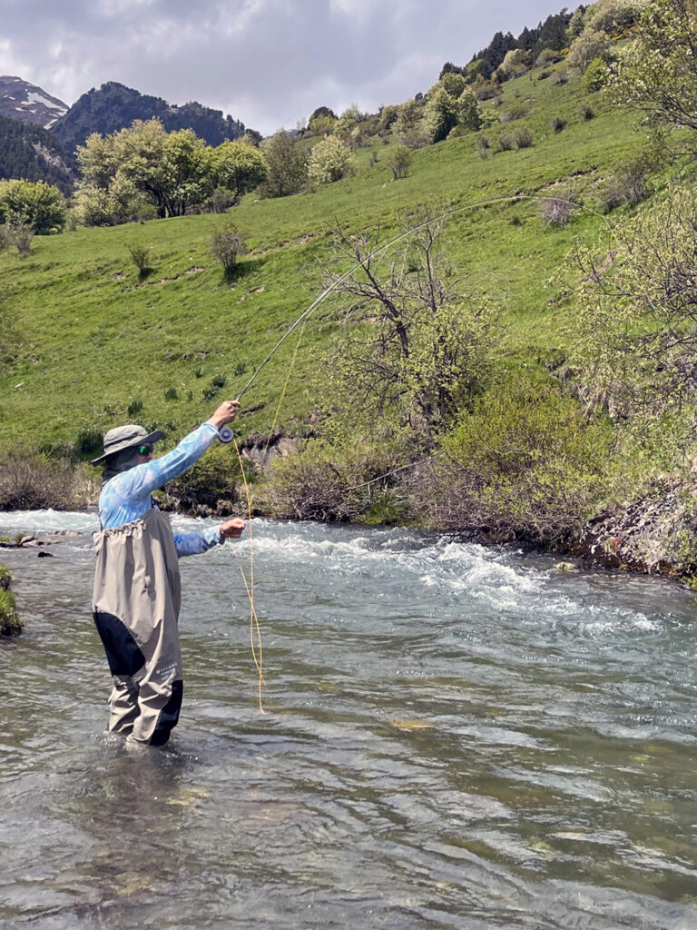 Spanish Pyrenees fly fishing