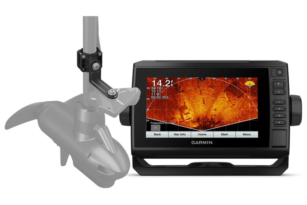 Garmin Panoptix LiveScope Perspective Mode Mount for real-time scanning