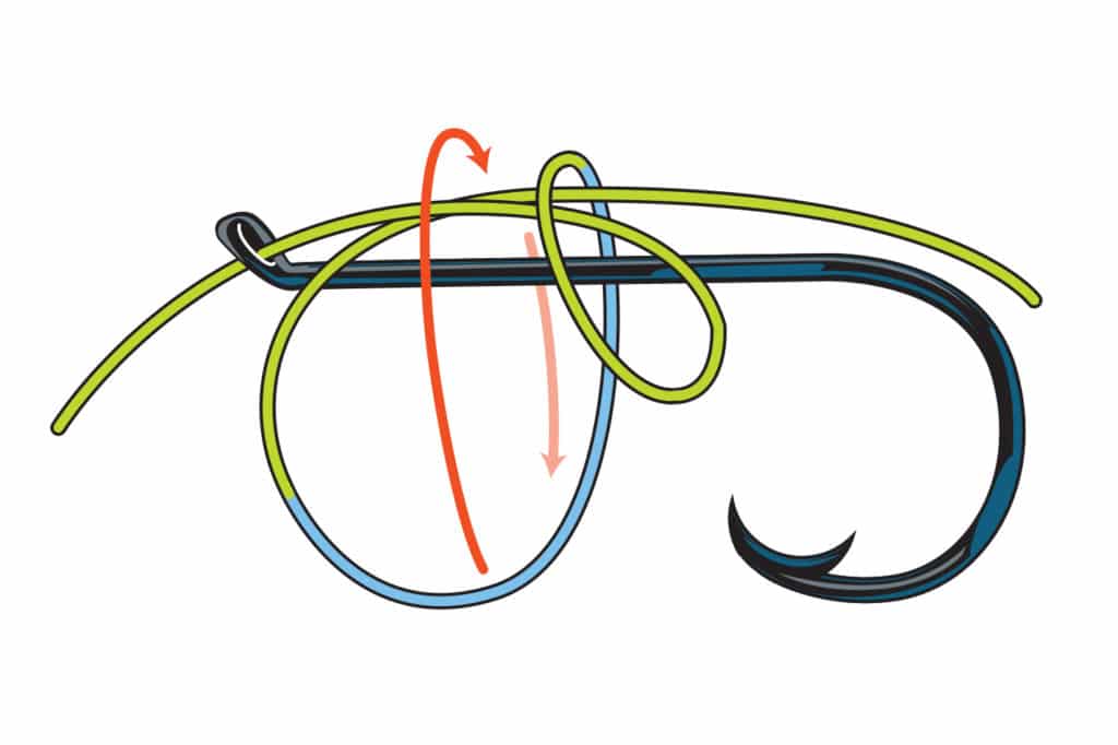 Snell Hook Illustration 2