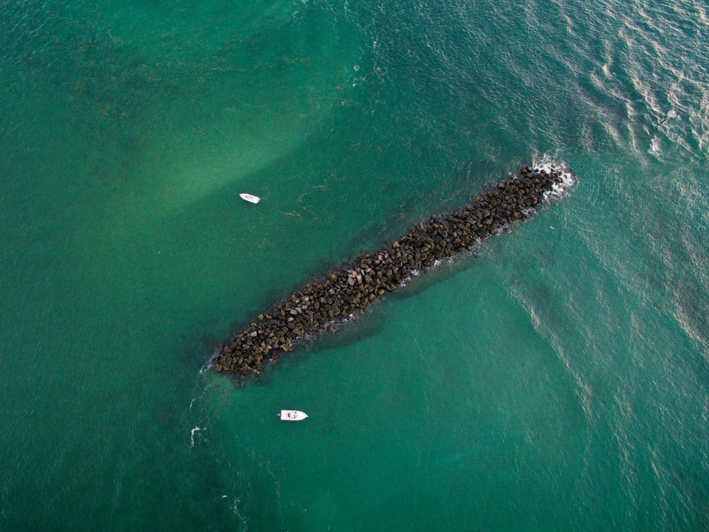 rock jetty