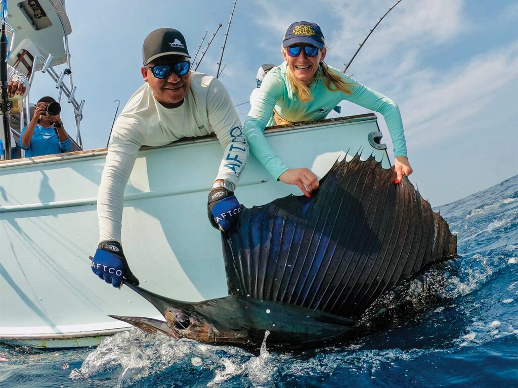 Sailfish caught in Gautemala