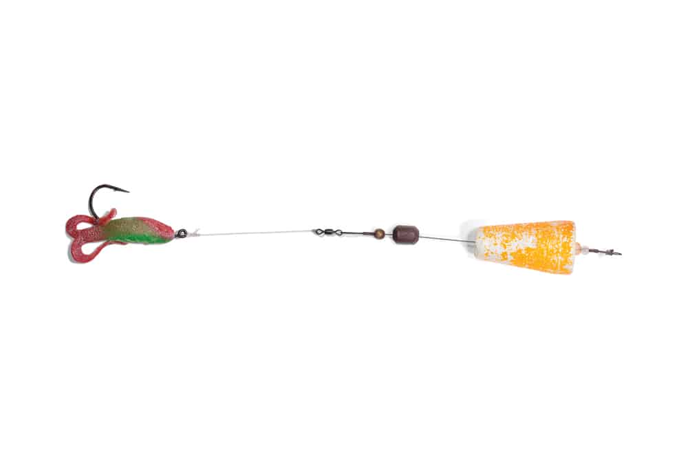 Berkley Gulp! Doubletail Swimming Mullet soft-bait rig