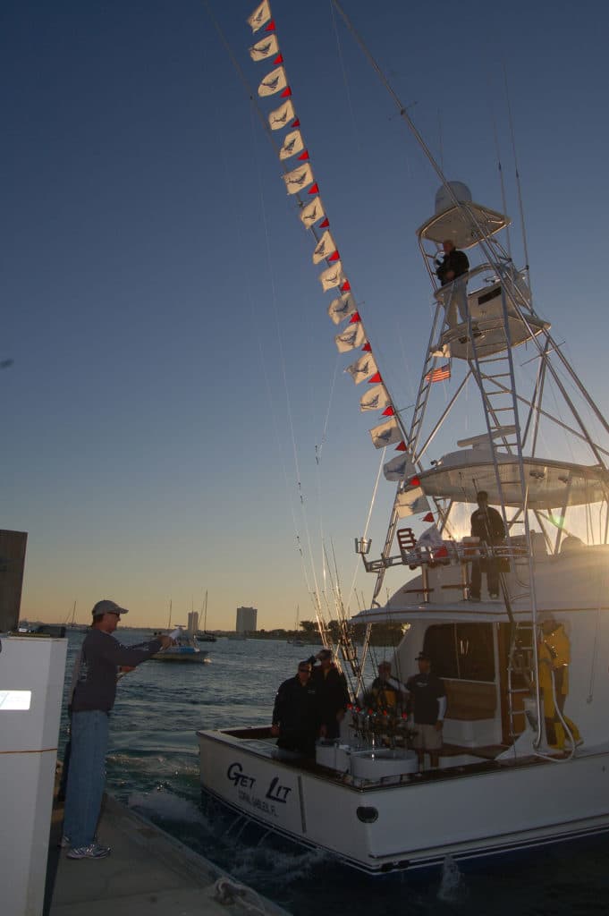 Sailfish release flags