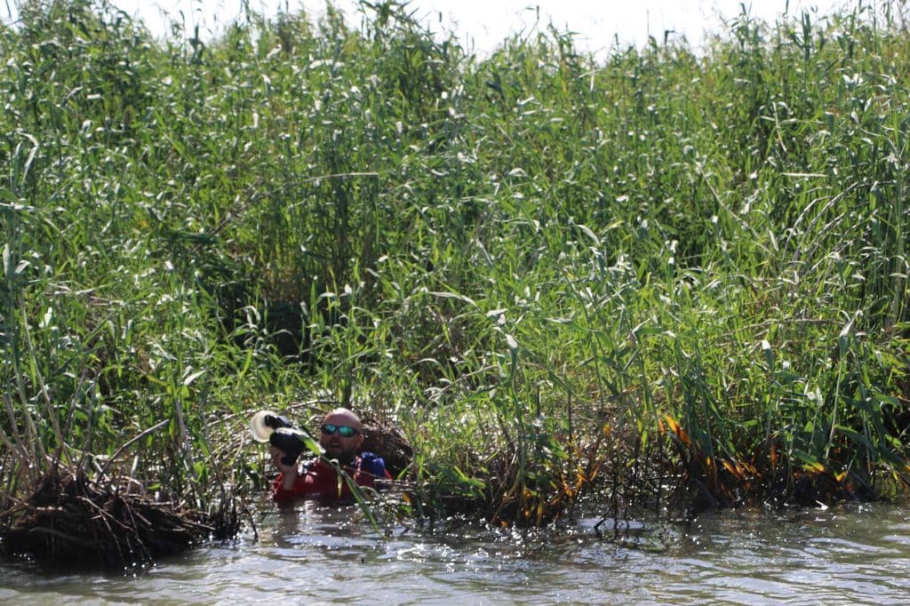 Catching Redfish in the Muddy Mississippi Marsh